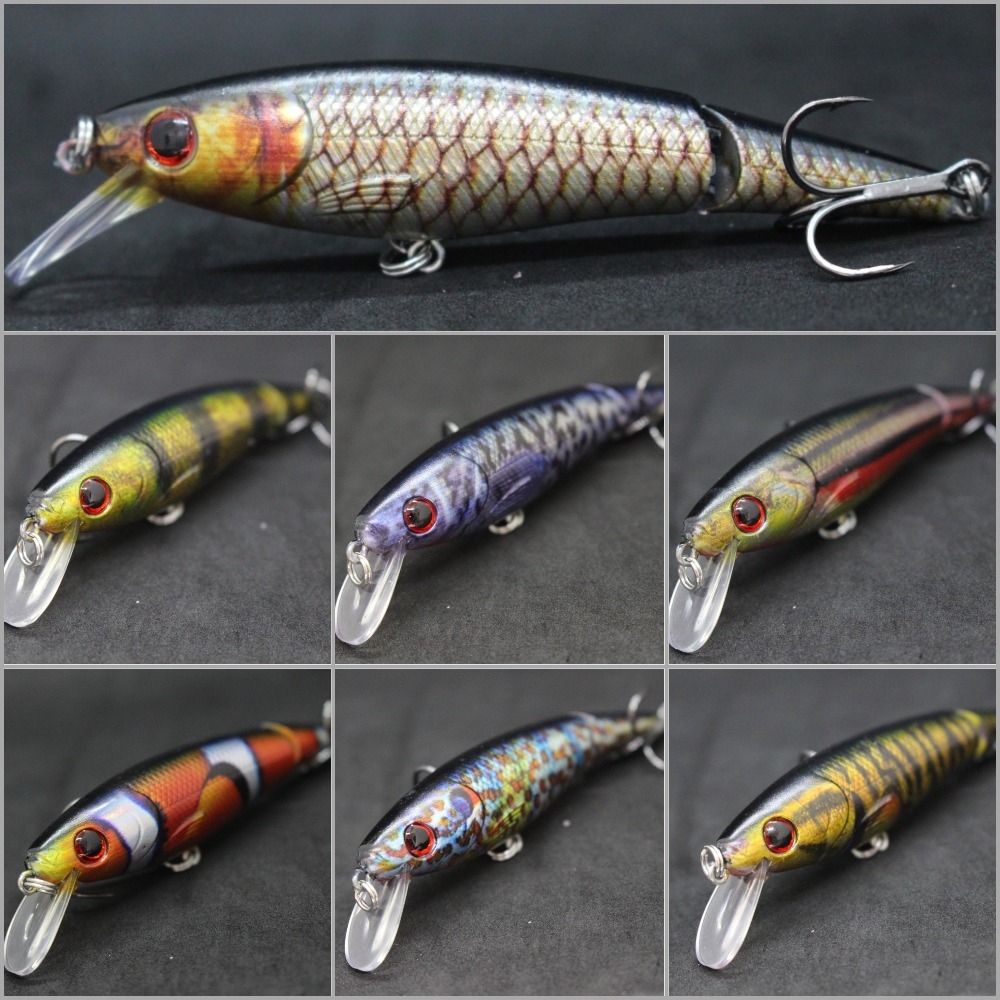 Drawknife Blade - WLure-Leurre de pêche articulé Minnow Jerkbait,