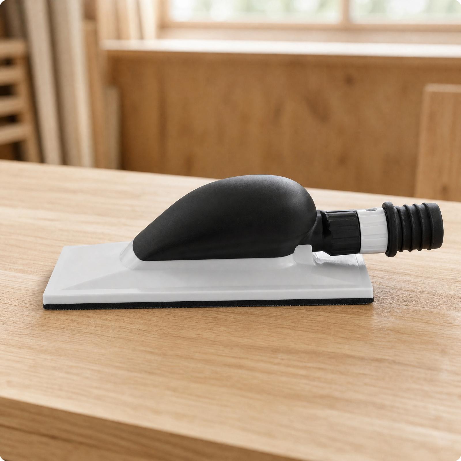 Woodworking Workshop - Tampon de polissage à aspiration pour