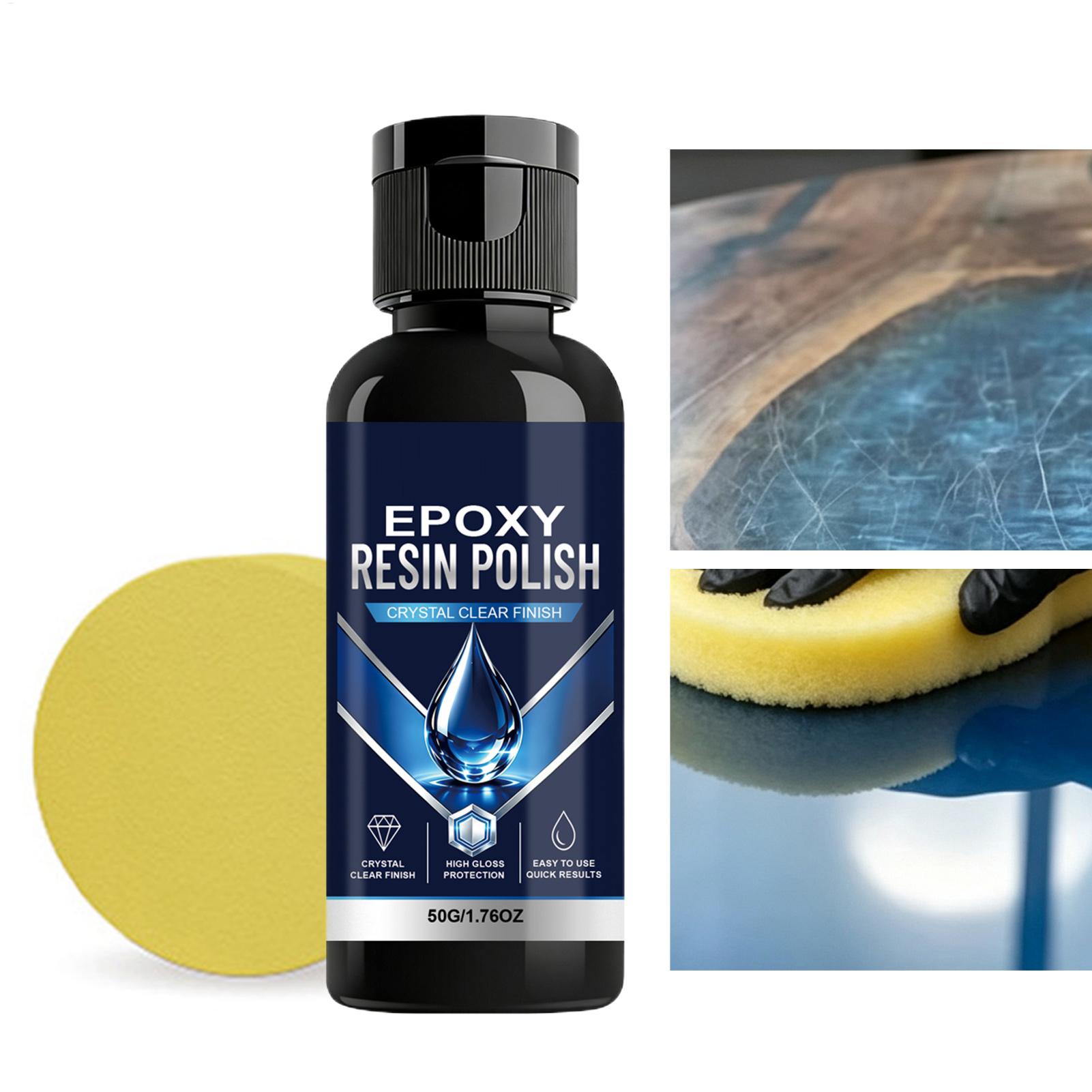 Woodworking Resin - Kit de polissage de résine époxy