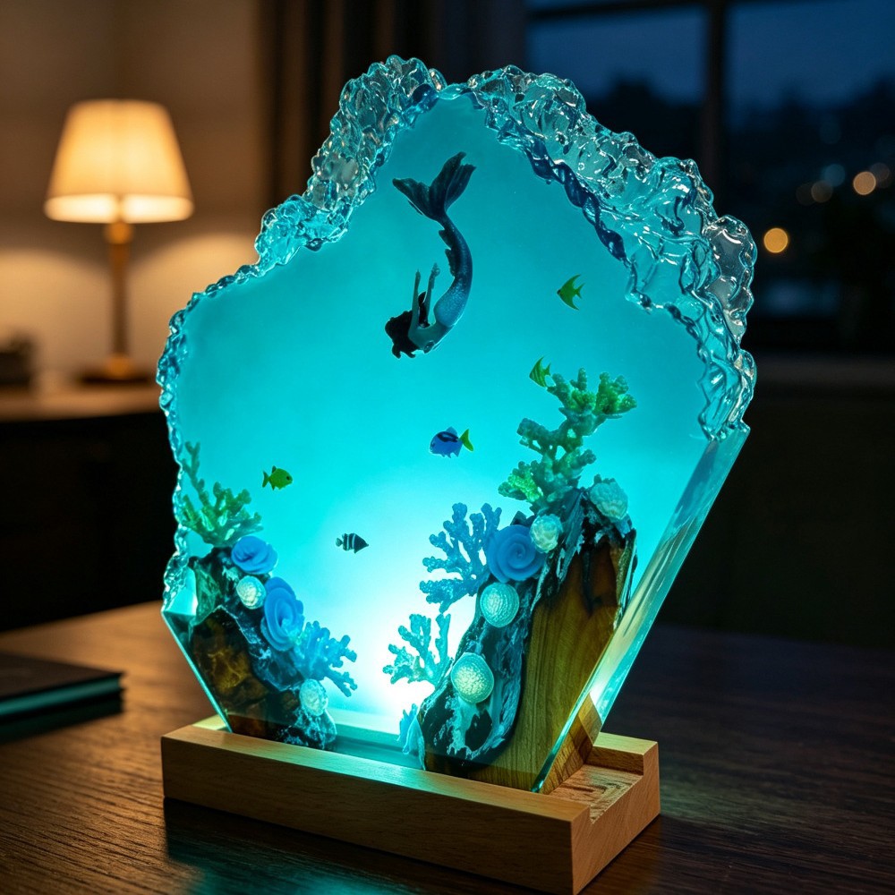 Sculpture en résine époxy Sirè - Woodworking Resin avis et prix